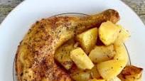 Authentic Greek Lemon Roasted Chicken and Potatoes Authentic Greek Lemon Roasted Chicken and Potatoes