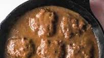 Brown Gravy Smothered Hamburger Steaks Brown Gravy Smothered Hamburger Steaks