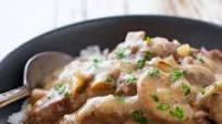 Tender Beef Stroganoff in the Pressure Cooker Tender Beef Stroganoff in the Pressure Cooker