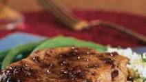 Balsamic-Plum Glazed Pork Chops