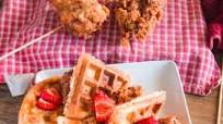 Skillet Fried Chicken and Waffles Skillet Fried Chicken and Waffles