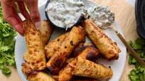 Jackfruit Birria Flautas with Mexican Ranch Jackfruit Birria Flautas with Mexican Ranch