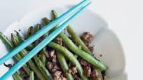 Chinese Long Beans with Minced Pork and Ginger Chinese Long Beans with Minced Pork and Ginger