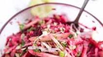 Crunchy Beet and Kohlrabi Salad Crunchy Beet and Kohlrabi Salad