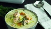 Finnish Salmon Soup - Lohikeitto Finnish Salmon Soup - Lohikeitto