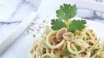 Spicy Spiralized Kohlrabi Slaw Spicy Spiralized Kohlrabi Slaw