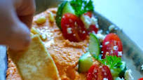 Roasted Red Pepper Hummus Roasted Red Pepper Hummus