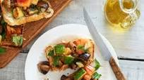 Roasted vegetable bruschetta Roasted vegetable bruschetta