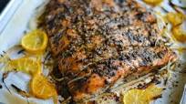Baked Jerk Salmon Baked Jerk Salmon