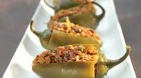 Chiles jalapeños rellenos de minilla Chiles jalapeños rellenos de minilla