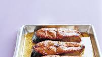 Salmon Steaks With Hoisin Glaze Salmon Steaks With Hoisin Glaze