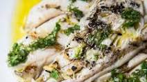 Grilled Sablefish with Garlic-Herb Oil Grilled Sablefish with Garlic-Herb Oil