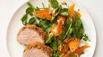 Pork Tenderloin with Sugar Snap Pea Salad Pork Tenderloin with Sugar Snap Pea Salad