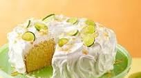 Key Lime Coconut Cake with Marshmallow Frosting Key Lime Coconut Cake with Marshmallow Frosting
