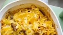 Saucy Pork and Noodle Bake Saucy Pork and Noodle Bake