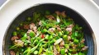 Spicy Pork and Asparagus Stir-Fry