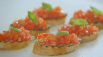 Bruschetta with Tomato and Basil Bruschetta with Tomato and Basil