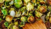 Pan Roasted Brussel Sprouts Pan Roasted Brussel Sprouts