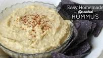 Homemade Sprouted Hummus Homemade Sprouted Hummus