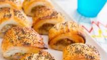 Pork, apple and veggie sausage rolls Pork, apple and veggie sausage rolls