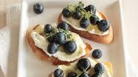Blueberry Ricotta Bruschetta Blueberry Ricotta Bruschetta
