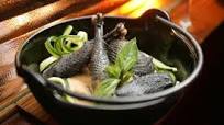 Black-Skinned Chicken Slow-Cooked in Coconut Sauce Black-Skinned Chicken Slow-Cooked in Coconut Sauce