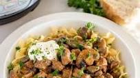 Pressure Cooker Beef Stroganoff Pressure Cooker Beef Stroganoff