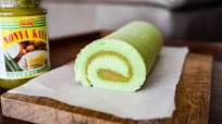 Pandan Kaya Swiss Roll Pandan Kaya Swiss Roll