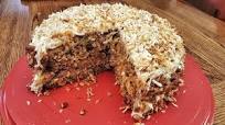 Carrot Cake with Coconut Cream Cheese Frosting Carrot Cake with Coconut Cream Cheese Frosting