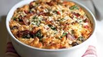 Savory Bread Pudding With Bacon Savory Bread Pudding With Bacon
