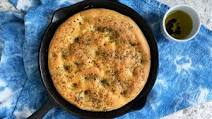 Easy Low-Flour Cast Iron Focaccia Bread Recipe by Tasty Easy Low-Flour Cast Iron Focaccia Bread Recipe by Tasty