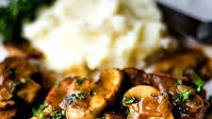 Pork Medallions in Mushroom Marsala Sauce Pork Medallions in Mushroom Marsala Sauce