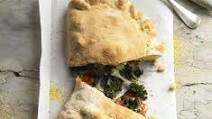 Calzone with greens Calzone with greens