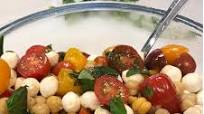 Caprese Chickpea Salad Caprese Chickpea Salad