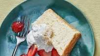 Lemon Angel Food Cake with Strawberries & Coconut Cream Lemon Angel Food Cake with Strawberries & Coconut Cream