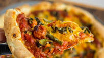 Roasted Vegetable Pizza with Ghost Pepper Sauce Roasted Vegetable Pizza with Ghost Pepper Sauce