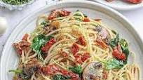 Spinach, Mushroom & Sun Dried Tomato Spaghetti Spinach, Mushroom & Sun Dried Tomato Spaghetti
