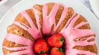 Sour Cream Strawberry Cake Sour Cream Strawberry Cake