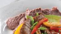 Adzuki Bean Hummus with Spiced Beef Stir-Fry Adzuki Bean Hummus with Spiced Beef Stir-Fry
