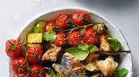 Mediterranean vegetable and sardine salad Mediterranean vegetable and sardine salad