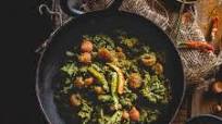 Kumro Shaak er Chorchori (Pumpkin Greens with Mustard and Poppy Seeds) Kumro Shaak er Chorchori (Pumpkin Greens with Mustard and Poppy Seeds)