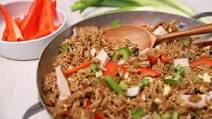 Teriyaki Pork Fried Rice Teriyaki Pork Fried Rice