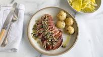 Iberico Presa with Hazelnut ‘Pesto’ Iberico Presa with Hazelnut ‘Pesto’