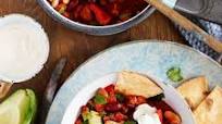 Three bean chorizo chilli Three bean chorizo chilli