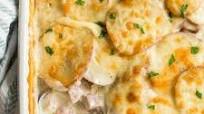 Cheesy Scalloped Potatoes and Ham Cheesy Scalloped Potatoes and Ham