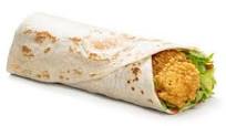 Crispy Chicken Wrap Crispy Chicken Wrap