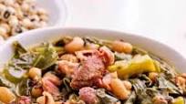 Pressure Cooker Black Eyed Peas with Ham and Greens Pressure Cooker Black Eyed Peas with Ham and Greens