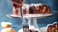 Spiced Apple Upside Down Cake with Bourbon Caramel Glaze Spiced Apple Upside Down Cake with Bourbon Caramel Glaze