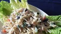 Fideo (Cut) Spaghetti and Shrimp Salad Fideo (Cut) Spaghetti and Shrimp Salad