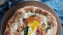 Egg, Pancetta & Basil Pizza Egg, Pancetta & Basil Pizza